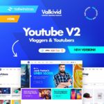 ⚡️ A new version of the Valkivid template has been released! This version was created for Youtubers or Vloggers that wanna have a simpler website to showcase their videos and/or sell their merchandise. With a bigger slider on the homepage, an affiliates page to monetize the site’s traffic and many more features! Find link in the bio